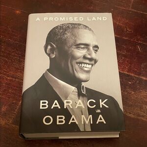A Promised Land Hardcover Book